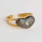 Anillo Joya con Alma — Pelo de Mascota