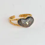 Anillo Joya con Alma — Pelo de Mascota